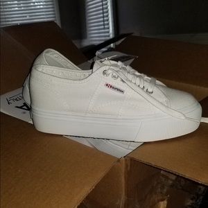 Super ga platform sneakers